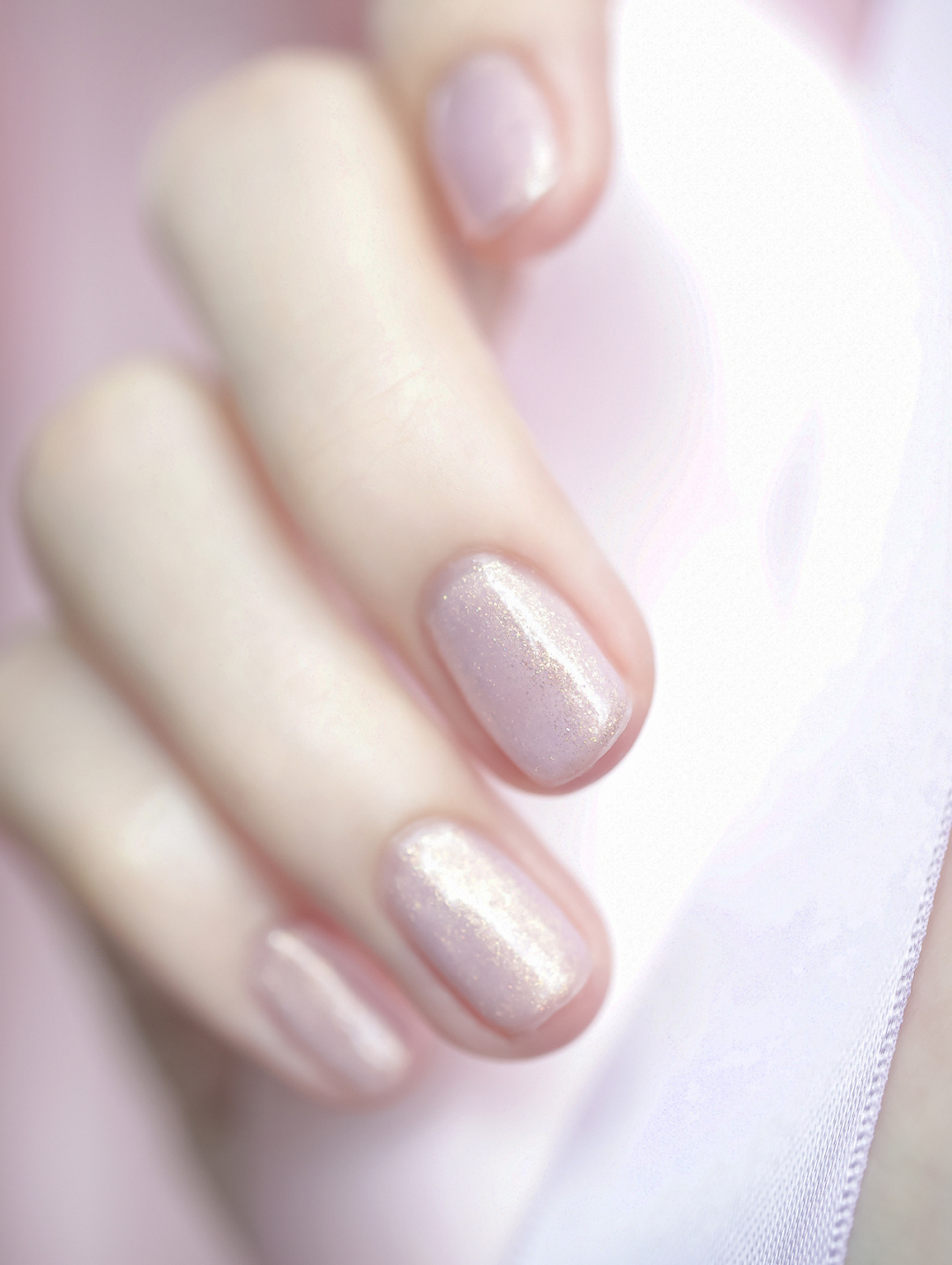 Pink Simple Short Nails shown as a nail art design with pink, elegant, simple and short details.